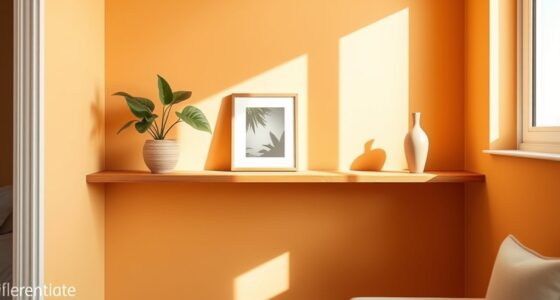 minimal clutter organized living