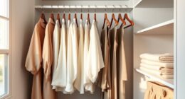 minimalist clothing storage solution