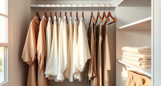 minimalist clothing storage solution