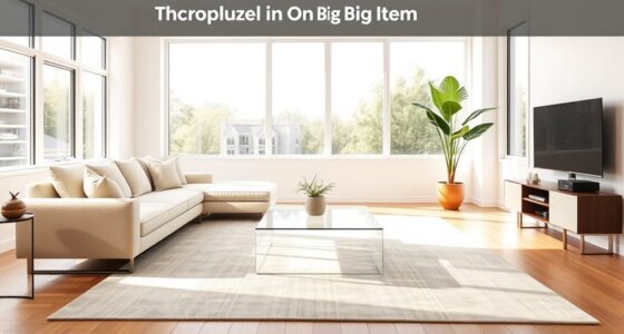 minimize furniture for space