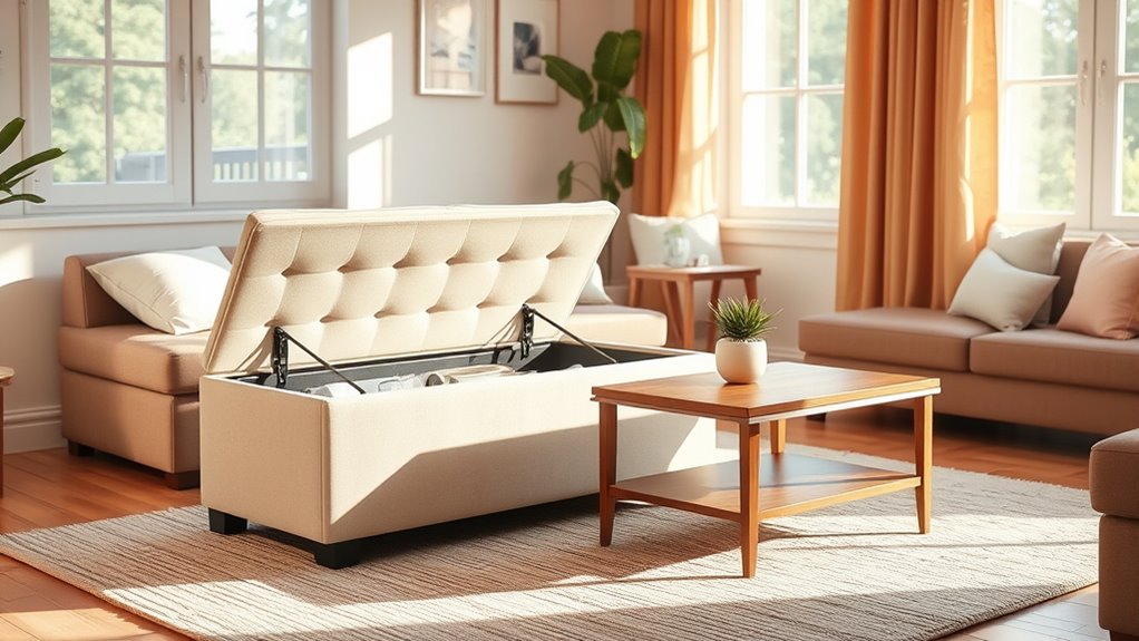 multifunctional space saving furniture