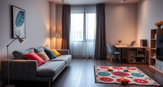 multifunctional studio apartment design