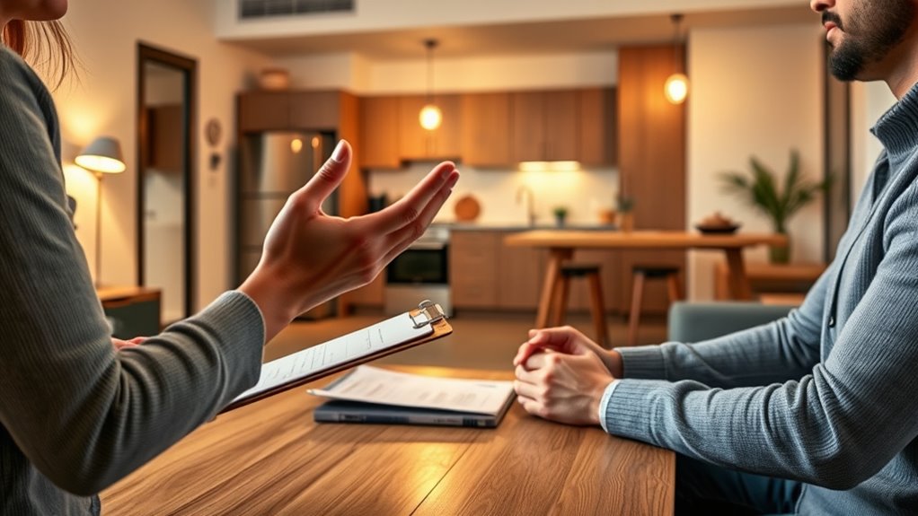 negotiate improvements for rent