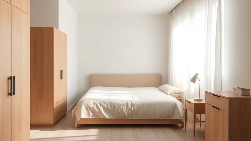 optimal small bedroom arrangement