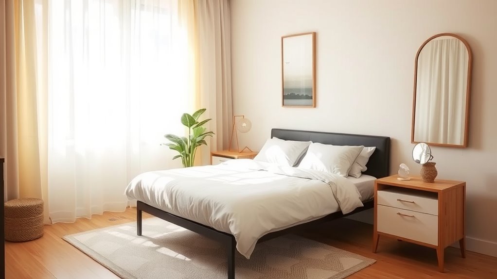 optimize small bedroom layout