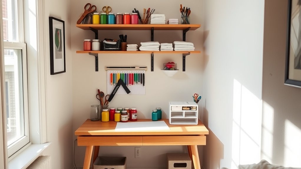 optimize small craft space