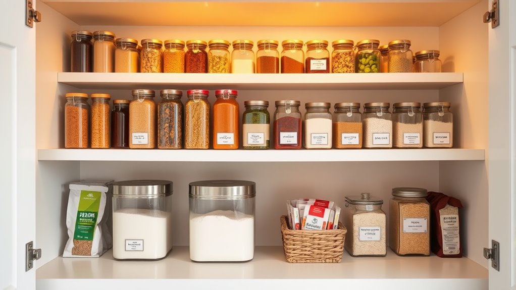 optimize tiny kitchen storage
