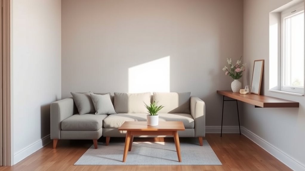 optimized tiny apartment feng shui