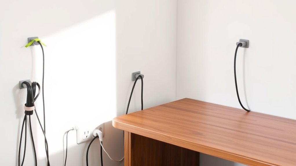 organized cables enhance safety