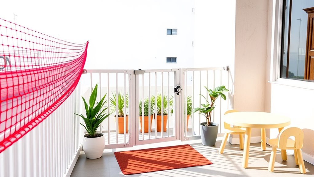 secure balcony safety measures