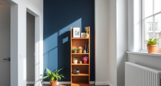 small apartment accent walls