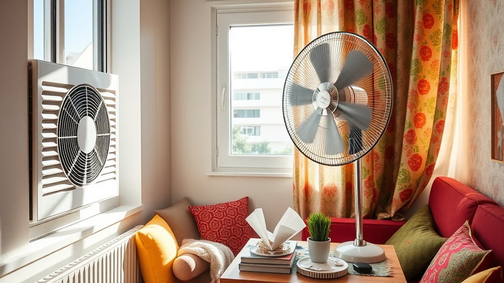 small apartment cooling options