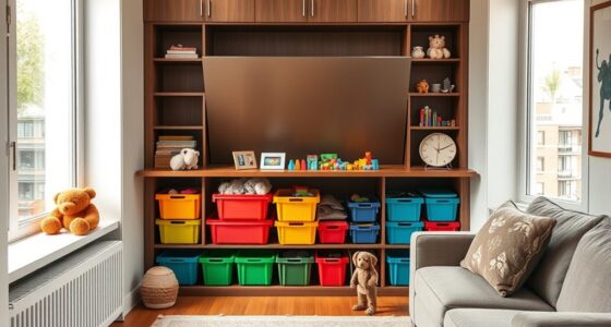 small apartment toy storage