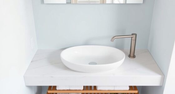 small bathroom sink organization