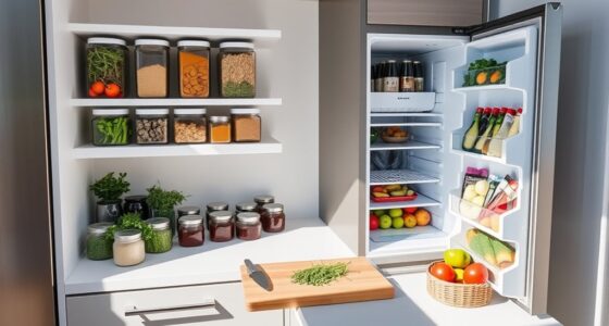 small kitchen meal prep