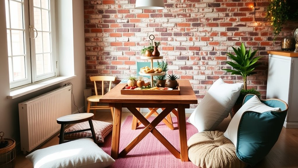 small space entertaining ideas