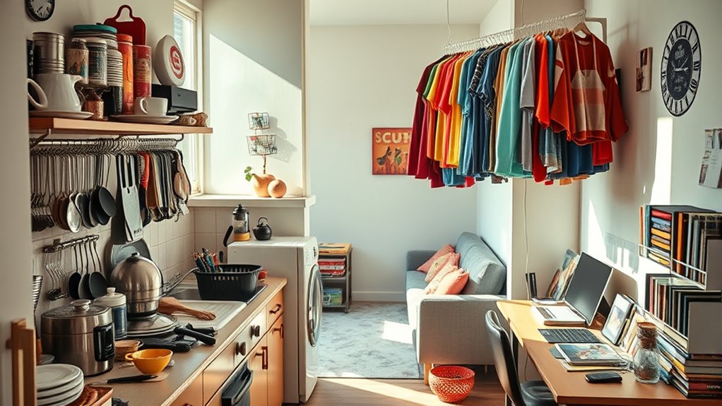 small space living struggles