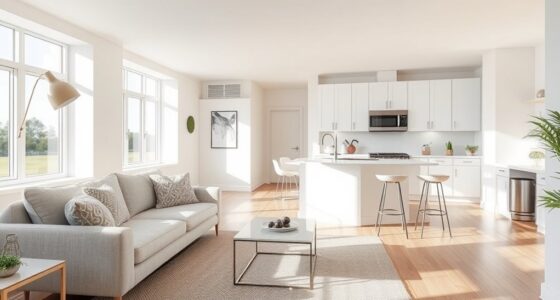 small space open layout