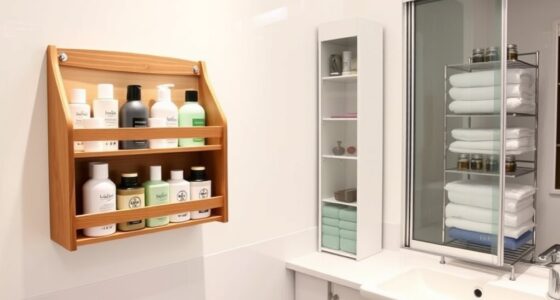 smart bathroom storage solutions