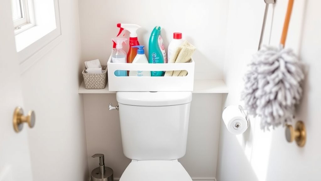 smart eco friendly bathroom organization