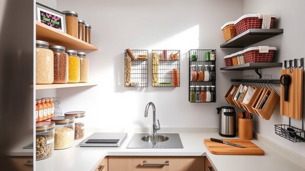 smart small kitchen meal organization