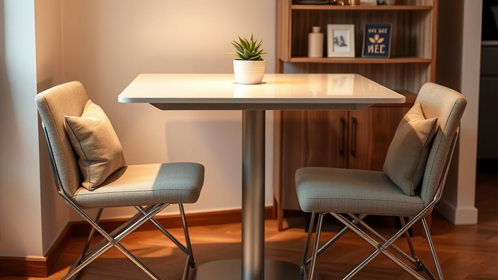 space efficient multifunctional furniture