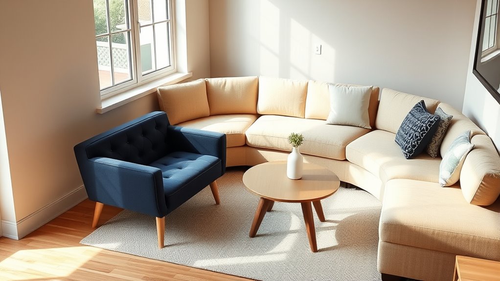 space efficient stylish seating