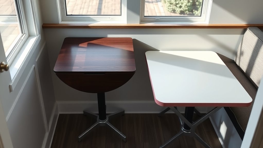 space saving dining table options