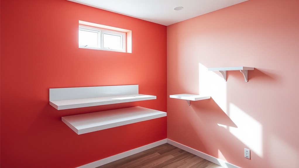 space saving modern floating furniture