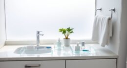 streamlined mornings through bathroom organization