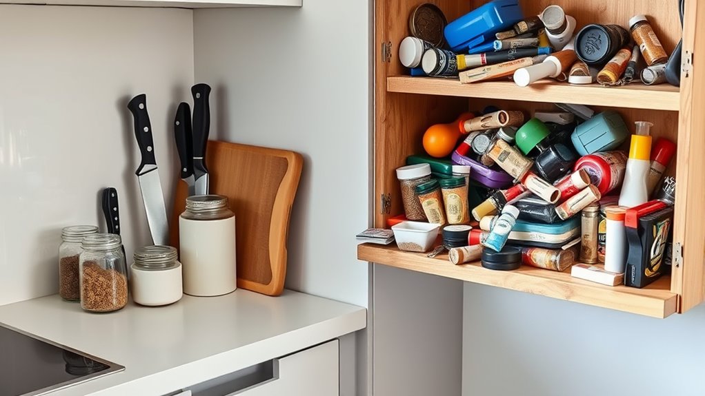 streamlining small kitchen essentials