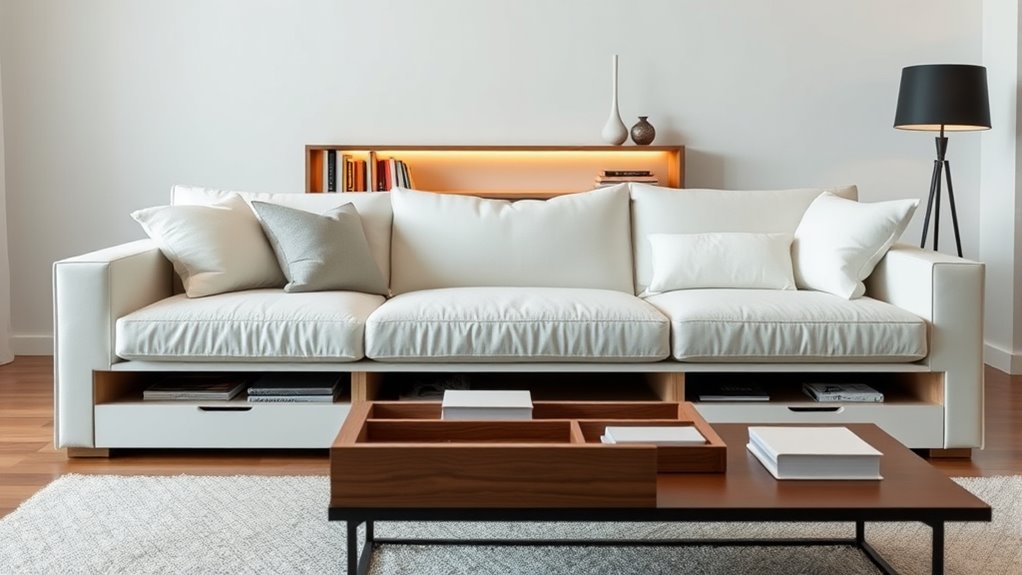 stylish multifunctional storage furniture