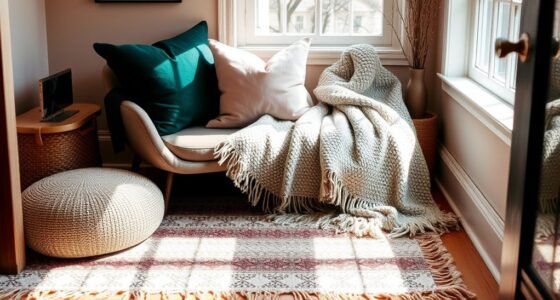 textiles enhance small spaces