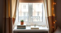 tiny apartment window decor
