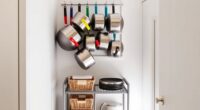 tiny kitchen pot storage