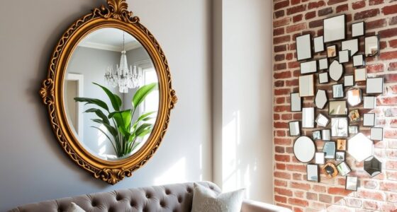 unique mirror placement ideas