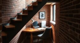 utilizing unused under stair space