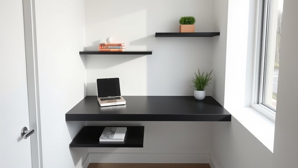 wall mounted space saving furniture