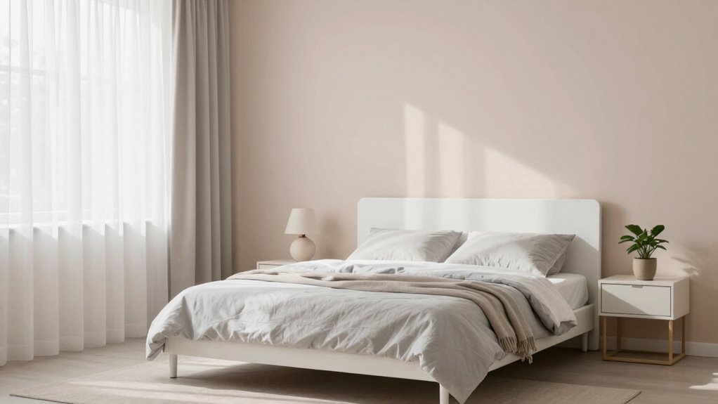 calm organized light filled sanctuary