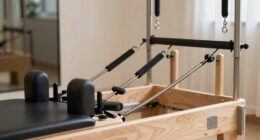 challenging pilates reformer setup