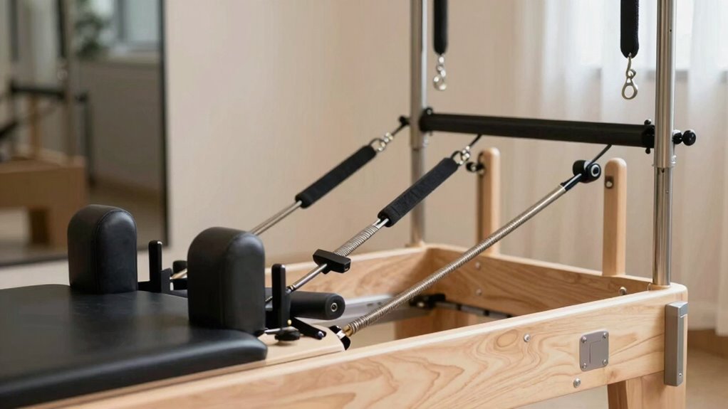 challenging pilates reformer setup