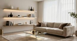 chic small space styling
