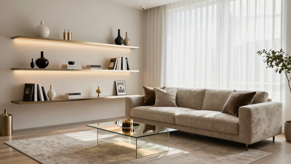 chic small space styling