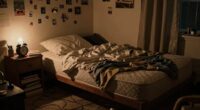 cluttered bright cramped space