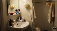 cluttered compact disorganized space