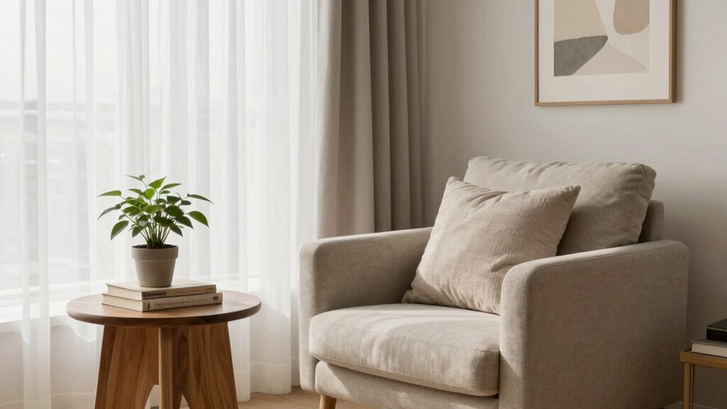 cohesive organized calming decor