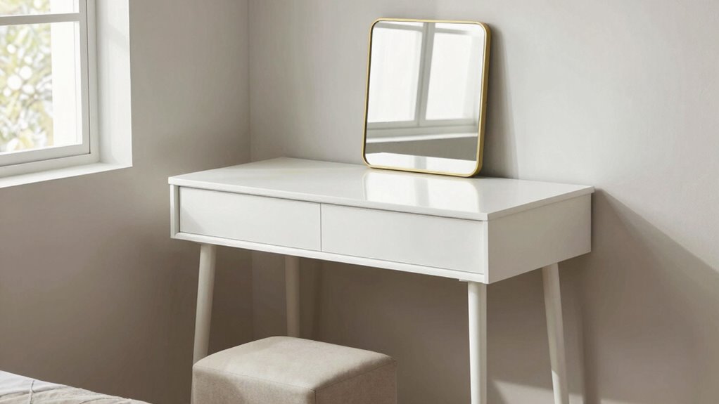 compact bedroom vanity options
