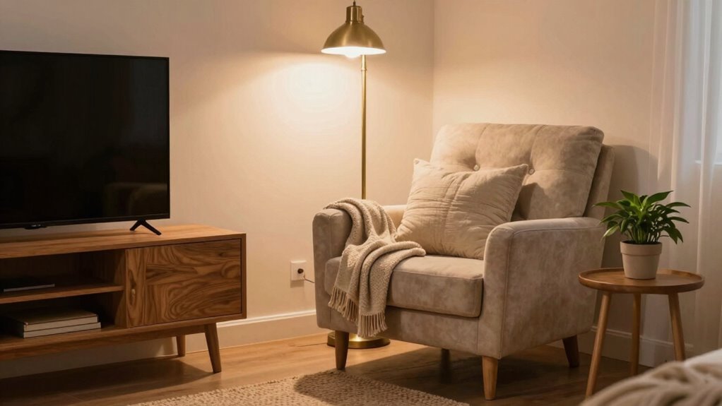 cozy efficient small space