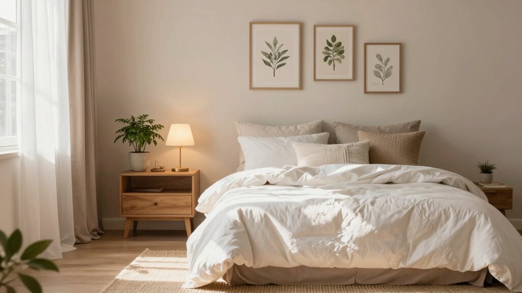 cozy simple bedroom essentials