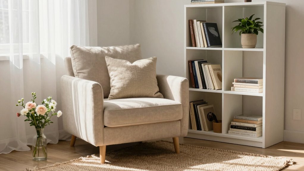 create a serene organized space